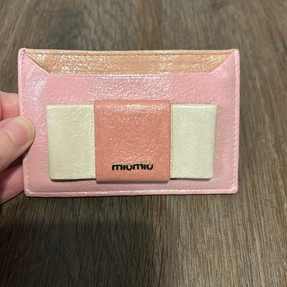 Miu Miu Handbags - Miu Miu card holder - repainted